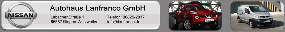 Banner Autohaus Lanfranco GmbH